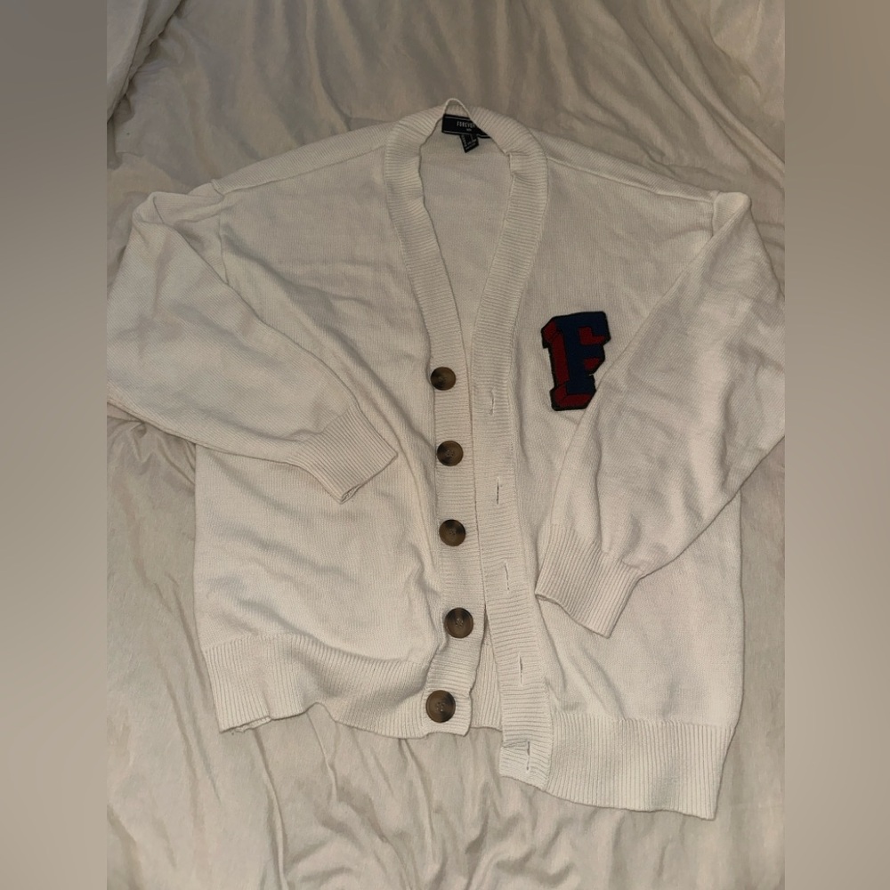 Men’s Cream Colored Cardigan
